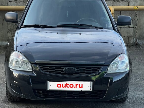 2017 Lada (ВАЗ) Priora I Рестайлинг, чёрный, 480000 рублей - вид 1