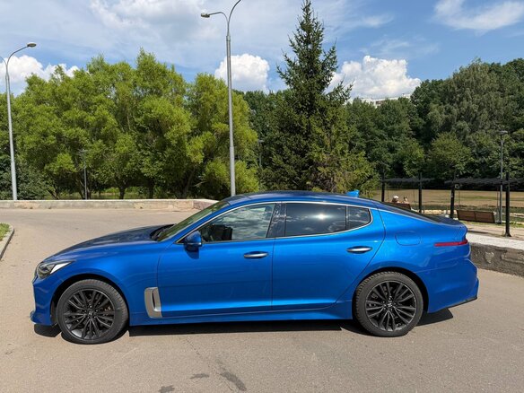 2019 Kia Stinger I, синий - вид 16