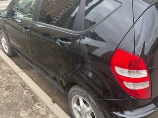 2007 Mercedes-Benz A-Класс 150 II (W169), чёрный, 300000 рублей, вид 4