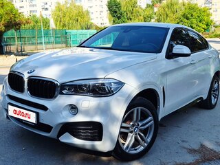 2016 BMW X6 30d II (F16), белый, 4860000 рублей, вид 4