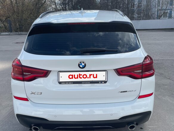 2021 BMW X3 30d xDrive III (G01), белый - вид 4