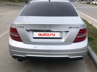 2012 Mercedes-Benz C-Класс 180 BlueEFFICIENCY III (W204) Рестайлинг, серебристый, 1450000 рублей, вид 3