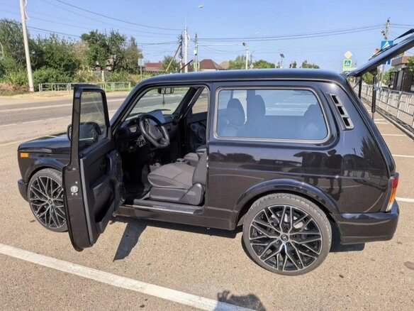 2024 Lada (ВАЗ) Niva Legend Euro-2 I, чёрный, 1100000 рублей - вид 4