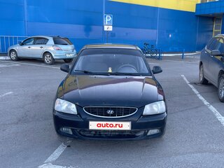 2006 Hyundai Accent ТагАЗ II, чёрный, 280000 рублей, вид 1
