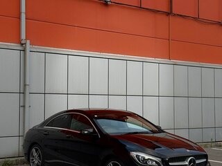 2018 Mercedes-Benz CLA 180 I (C117, X117) Рестайлинг, чёрный, 1650000 рублей, вид 2