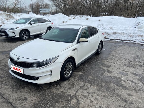 2017 Kia Optima IV, белый, 950000 рублей - вид 2