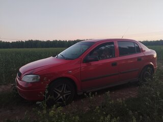 1998 Opel Astra F, красный, 180000 рублей, вид 3