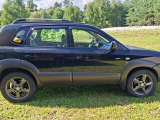 2005 Hyundai Tucson I, чёрный, 680000 рублей, вид 2