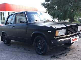 2010 Lada (ВАЗ) 2107, чёрный, 115000 рублей, вид 2