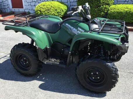 2014 Yamaha Grizzly 550, зелёный, 1229000 рублей, вид 1
