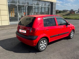 2007 Hyundai Getz I Рестайлинг, красный, 500000 рублей, вид 3