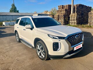 2020 Hyundai Palisade I, белый, 3980000 рублей, вид 4