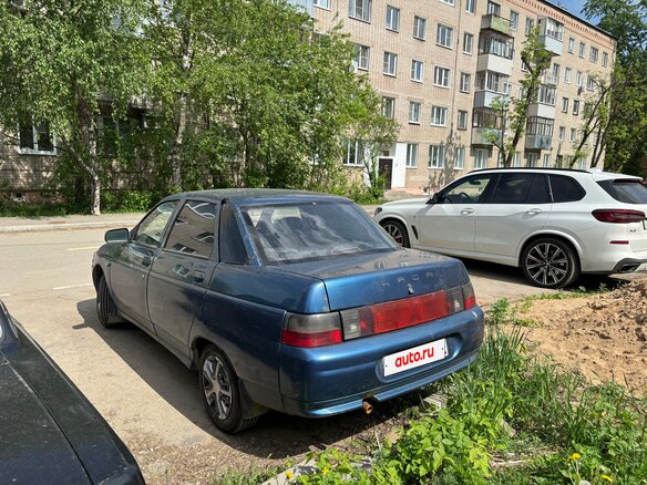 2005 Lada (ВАЗ) 2110, синий, 205000 рублей - вид 7