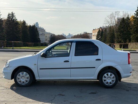 2012 Renault Logan I Рестайлинг, белый, 350000 рублей - вид 5