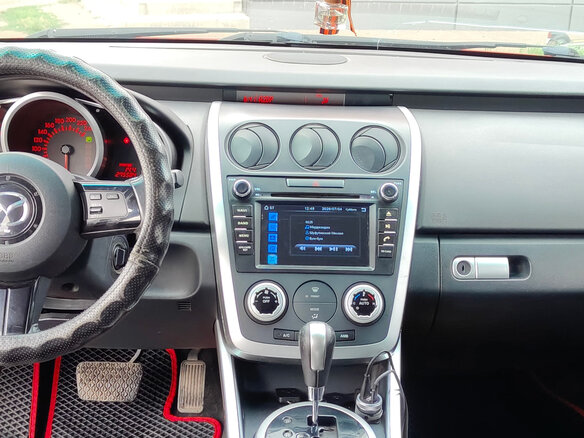 2008 Mazda CX-7 I, красный, 820000 рублей - вид 12