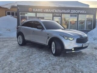 2009 Infiniti FX35 II (S51), серебристый, 1800000 рублей, вид 2