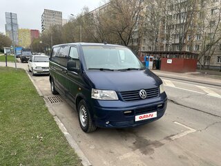 2006 Volkswagen Transporter Long T5, синий, 850000 рублей, вид 3