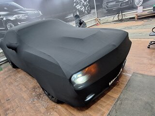 2008 Dodge Challenger III, чёрный, 3500000 рублей, вид 3