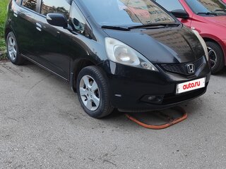 2008 Honda Jazz II, чёрный, 570000 рублей, вид 1