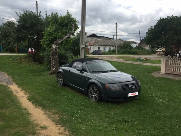 2000 Audi TT I (8N), зелёный, 750000 рублей - вид 4