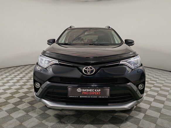 2017 Toyota RAV4 IV (XA40) Рестайлинг, чёрный - вид 1