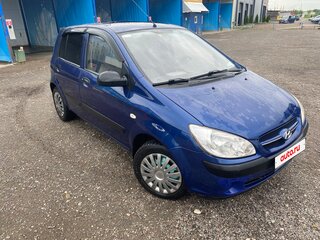 2010 Hyundai Getz I Рестайлинг, синий, 440000 рублей, вид 4