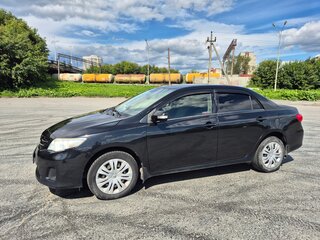 2012 Toyota Corolla X (E140, E150) Рестайлинг, чёрный, 1400000 рублей, вид 3