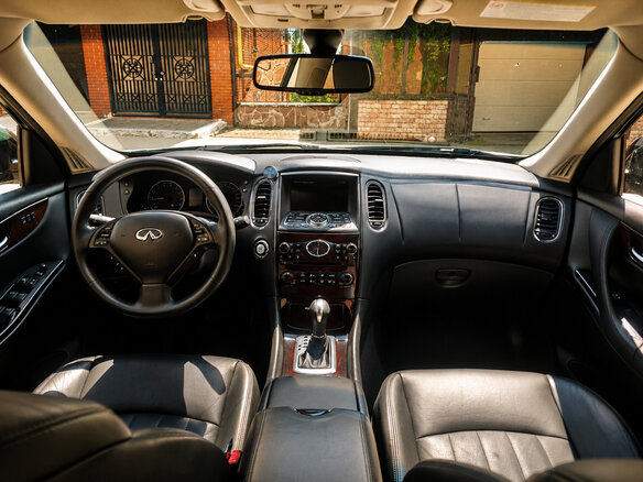 2012 Infiniti EX25 I (J50), чёрный, 1490000 рублей - вид 5
