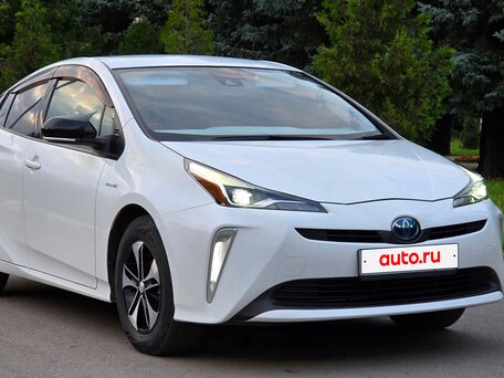 2019 Toyota Prius PHV ZVW52 Prime IV (XW50), белый, 1880000 рублей, вид 2