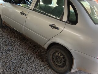 2008 Lada (ВАЗ) Kalina I, серебристый, 170000 рублей, вид 2