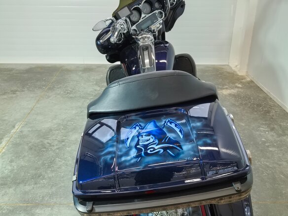 2012 Harley-Davidson Electra Glide, синий, 899000 рублей - вид 2