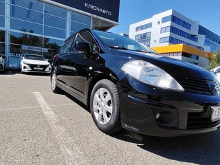2008 Nissan Tiida I, чёрный, 660000 рублей, вид 1