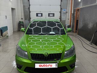 2012 Skoda Octavia RS II Рестайлинг, зелёный, 1500000 рублей, вид 2