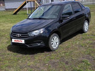 2022 Lada (ВАЗ) Granta Euro-2 I Рестайлинг, чёрный, 680000 рублей, вид 1