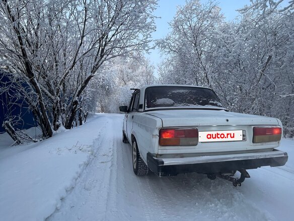 2001 Lada (ВАЗ) 2107, белый, 200000 рублей - вид 5