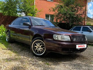 1991 Audi 100 IV (C4), пурпурный, 245000 рублей, вид 1
