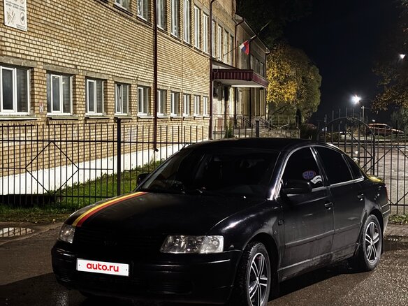 1998 Volkswagen Passat B5, чёрный, 370000 рублей