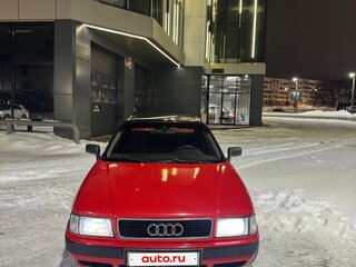 1992 Audi 80 V (B4), красный, 250000 рублей, вид 1