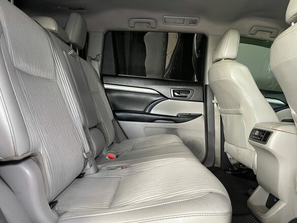 2017 Toyota Highlander III (XU50) Рестайлинг, чёрный - вид 10