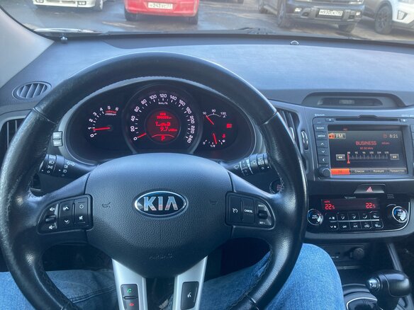 2013 Kia Sportage III, коричневый, 1250000 рублей - вид 4