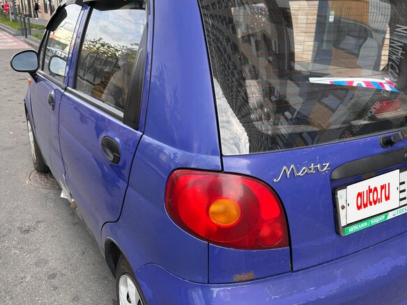 2008 Daewoo Matiz I Рестайлинг, синий, 90000 рублей - вид 5