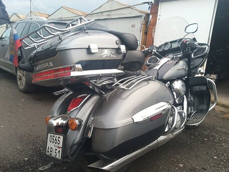 2010 Kawasaki VN1700 Vulcan, чёрный, 870000 рублей, вид 4