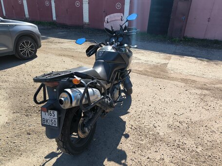 2008 Suzuki V-Strom DL 650, чёрный, 550000 рублей, вид 4