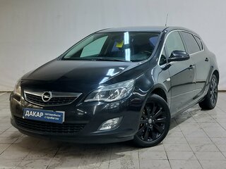 2012 Opel Astra J Рестайлинг, чёрный, 630000 рублей, вид 1