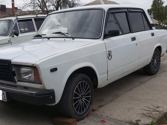 1992 Lada (ВАЗ) 2107, белый
