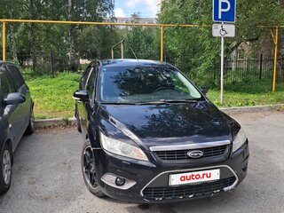 2008 Ford Focus II Рестайлинг, чёрный, 650000 рублей, вид 2