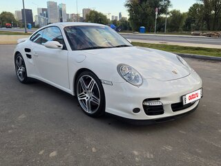 2006 Porsche 911 Turbo VI (997), белый, 6300000 рублей, вид 1