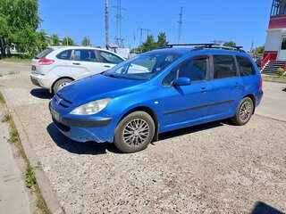 2002 Peugeot 307 I, синий, 210000 рублей, вид 1