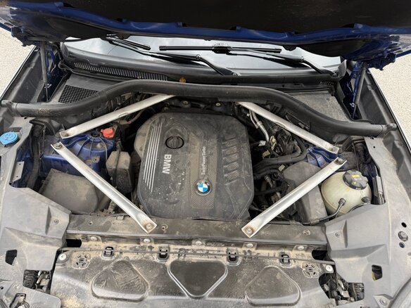 2020 BMW X6 30d III (G06), синий, 6150000 рублей - вид 11