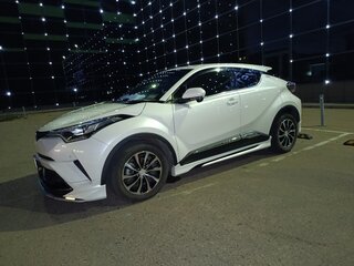 2017 Toyota C-HR I, белый, 1790000 рублей, вид 2